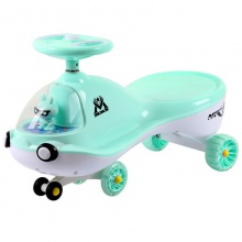 新款儿童摇摆车四轮防侧滑带音乐灯光溜溜车儿童扭扭车