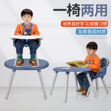 抖音网红爆款DUO功能宝宝儿童新款座椅餐椅桌椅可拆卸蘑菇餐椅