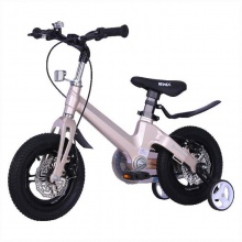 新款镁合金儿童自行车 一体轮双碟刹12寸14寸16寸18寸儿童脚踏车