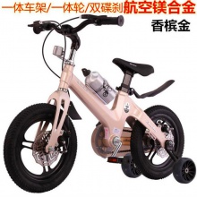 自行车轮女孩一体3-5-6岁男儿童大中金属玩具中性12/14/16/18寸
