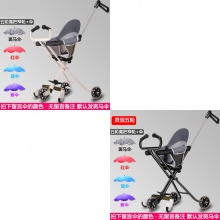 溜娃神器带娃出门遛娃神器婴儿手推车儿童三轮车1-3-6岁轻便折叠