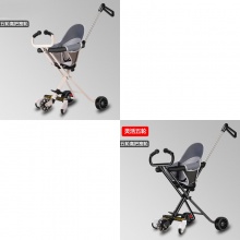 溜娃神器带娃出门遛娃神器婴儿手推车儿童三轮车1-3-6岁轻便折叠