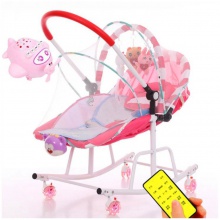 哄娃婴儿摇摇椅安抚椅躺椅新生儿摇篮床儿童带娃睡觉宝宝摇篮