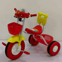 带靠背儿童三轮车 双人儿童脚踏三轮车 小孩玩具童车