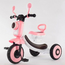 塑料泡沫三轮儿童脚踏三轮车 儿童骑宝宝三轮自行车 玩具童车
