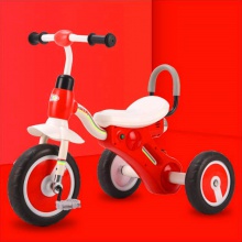 儿童三轮车宝宝脚踏车手推车带音乐灯光1-6岁幼童童车