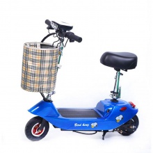 迷你电动车可折叠便携式代步电动滑板车代驾电动车