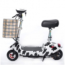 迷你电动车可折叠便携式代步电动滑板车代驾电动车