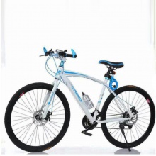 新款公路自行车 21速双碟刹赛车自行车 700C学生男女式公路车