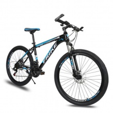 山地车26自行车碟刹赛车越野车学生车成人变速车减震碟刹车