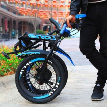 儿童折叠自行车6-7-8-9-10-11-12岁15男孩20寸小学生单车山地变速