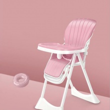 儿童折叠餐椅可调节 大号宝宝餐椅子吃饭座椅便携式婴幼儿餐椅