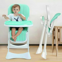 儿童折叠餐椅可调节 大号宝宝餐椅子吃饭座椅便携式婴幼儿餐椅