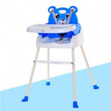 儿童餐椅 可调节可折叠 宝宝吃饭塑料便携式座椅