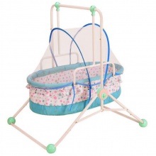 婴儿摇篮床可折叠摇摇床多功能宝宝安抚床椅哄娃神器带蚊帐小摇床
