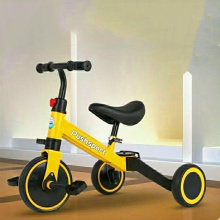 平衡车儿童三轮自行车男女孩滑行车宝宝2-5岁脚踏可拆卸