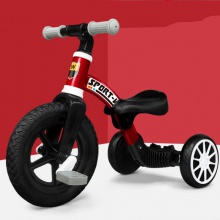 新款外出游玩儿童脚踏三轮平衡车可变型儿童脚踏车宝宝滑行车