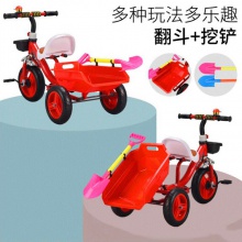 带斗童车沙滩小孩三轮车怀旧玩具车脚踏车自行车宝宝儿童