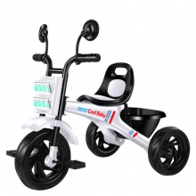 儿童三轮车音乐灯光脚踏车1-6岁小孩婴幼儿男女宝宝童自行车