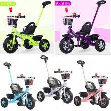 儿童三轮车脚踏车男女宝宝婴儿手推车1-3-5岁小孩玩具童车