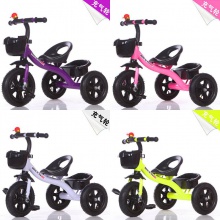 脚踏车宝宝婴儿手推车幼儿小孩单车童车充气轮儿童三轮车