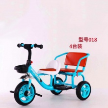 小孩三轮车自行车儿童三轮车脚踏表演车双人儿童三轮车