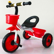 新款儿童三轮车1-3岁脚踏自行车小孩三轮车 童车厂