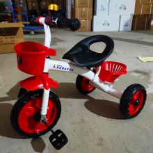 新款儿童三轮车1-3岁脚踏自行车小孩三轮车 童车厂
