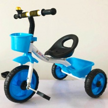 新款儿童三轮车1-3岁脚踏自行车小孩三轮车 童车厂