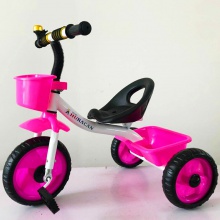 新款儿童三轮车1-3岁脚踏自行车小孩三轮车 童车厂