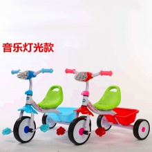 新款儿童三轮车1-3岁脚踏自行车小孩三轮车 童车厂