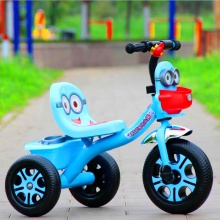 新款儿童三轮车1-3-6岁宝宝礼物三轮自行车小孩脚踏车童车带音乐