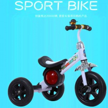 儿童三轮车带音乐宝宝脚踏车2-3-5-6岁玩具童车儿童小孩自行车