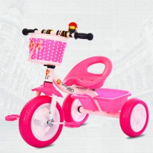 新款儿童三轮车 手推脚踏儿童三轮车礼品赠品三轮车自行车