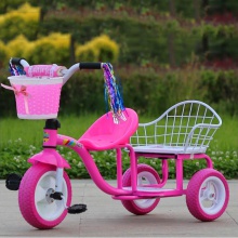 儿童双人三轮车 脚踏三轮车 童车Pedal tricycle Children tricyc