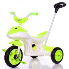 儿童三轮车小孩脚踏车1-3岁手推车宝宝脚踏车外贸可推行
