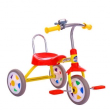 新款儿童户外简易三轮车脚踏车小孩自行车