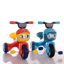 新款棒球小子儿童三轮车 脚蹬三轮车带音乐 灯光童车 脚踏车