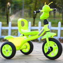 新款儿童三轮车带音乐灯光简易童车三轮脚踏车儿童自行车
