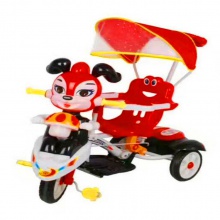 新款推把儿童三轮车手推车脚踏车自行车 童车厂