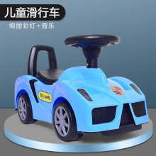 扭扭车滑行车带音乐灯光 四轮小汽车 2-6岁宝宝