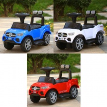 儿童滑行车溜溜车带推手音乐灯光宝宝四轮扭扭车