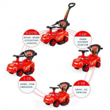 儿童扭扭车1-3岁宝宝助步滑行四轮玩具车带音乐平衡摇摆车溜溜车