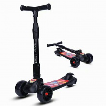 儿童滑板车溜溜车脚踏车 2-11岁可用三轮全闪滑板车