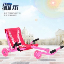 儿童悠悠车广场滑行摇摆车溜溜车扭扭车静音发光轮玩具脚踩车溜娃