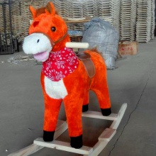 毛绒玩具儿童摇椅音乐木马摇摇马电动马牛仔歌儿童玩具