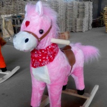 毛绒玩具儿童摇椅音乐木马摇摇马电动马牛仔歌儿童玩具