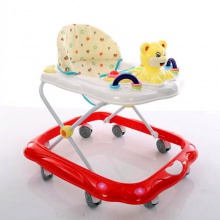 婴儿全围学步车6/18月宝宝学行车可调节儿童助步车可折叠