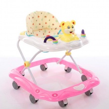 婴儿全围学步车6/18月宝宝学行车可调节儿童助步车可折叠