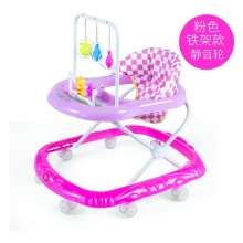 婴多功能音乐婴儿学步车6/7-18个月宝宝防侧翻儿童可折叠代学步厂